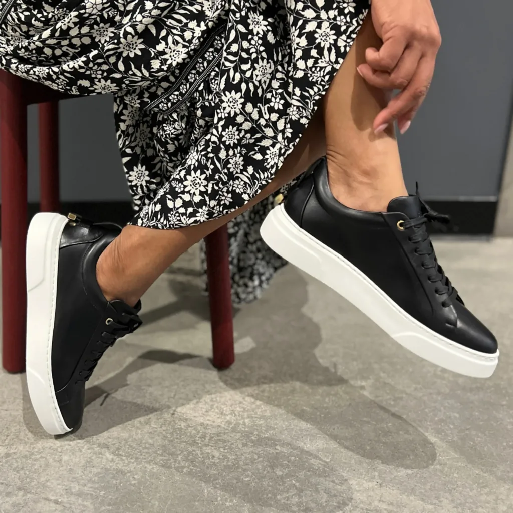 Mocalmo Traviata Leather Sneakers. c/o Mocalmo