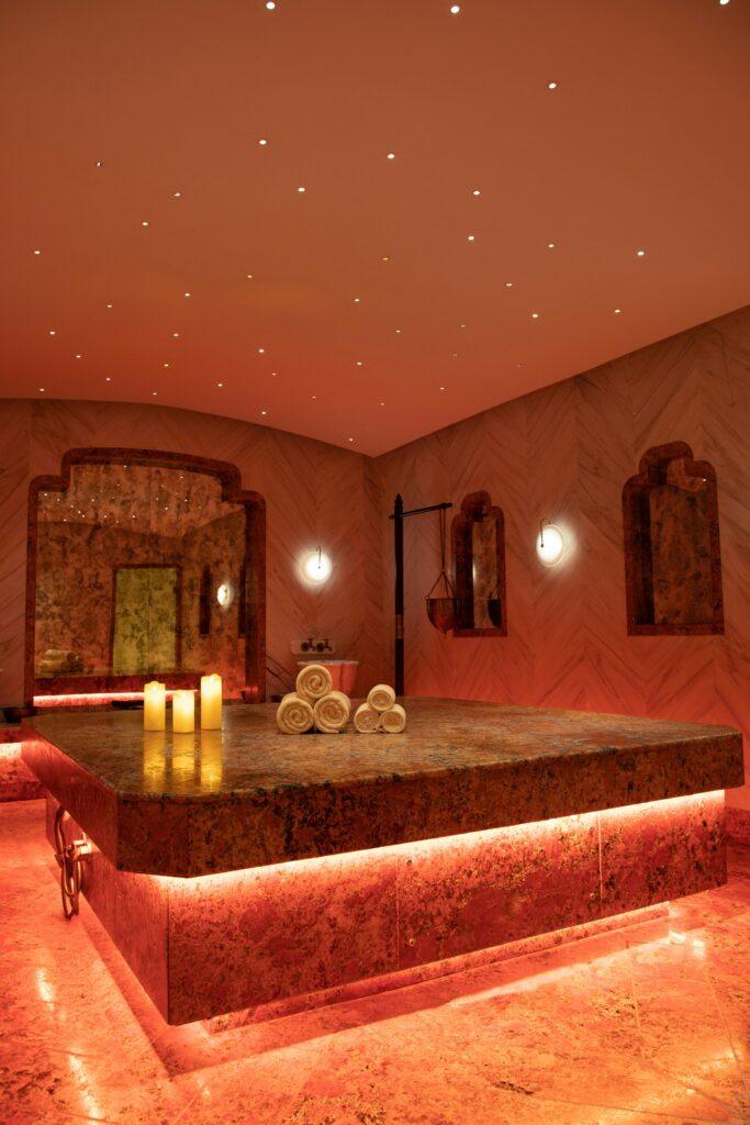 A Turkish Hammam in Delhi, India. Image by D’MONDE Members Club