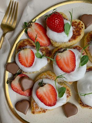 Fun and delicious heart shaped desserts are perfect for Galentine's Day.  Image by solod_sha.