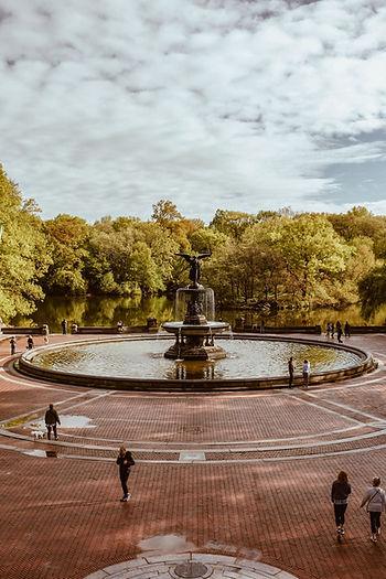 Bethesda Fountain in Central Park