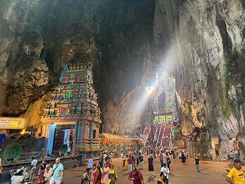 Inside Batu Caves, Kuala Lumpur, Malaysia