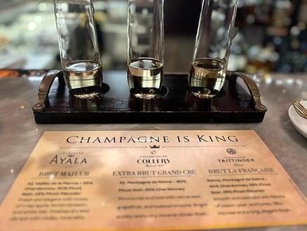 Champagne is King. Image by Christianne Klein.